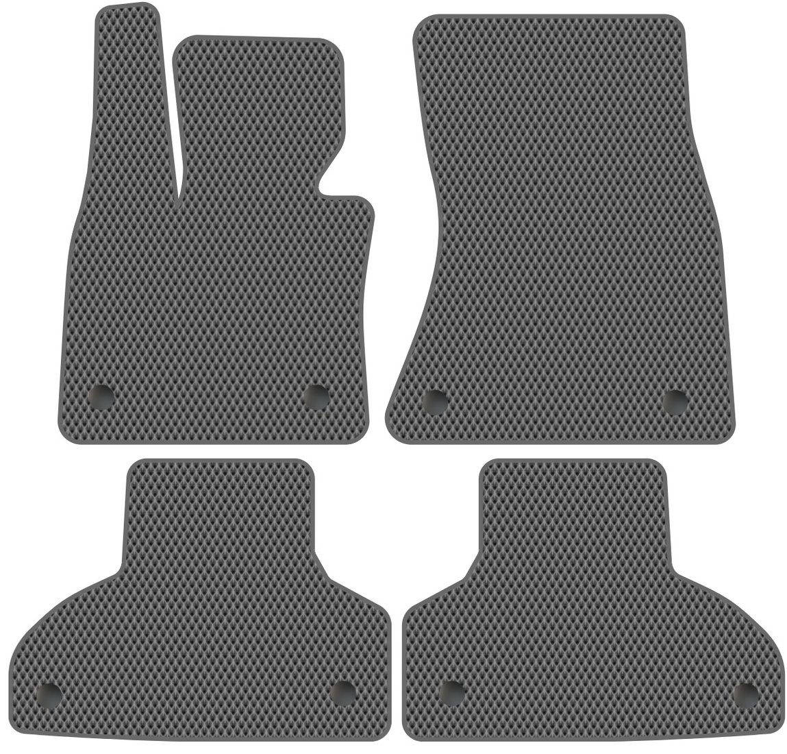 

Комплект ковриков для авто Alicosta BMW X5 III (suv, гибрид / F15) 2013 - 2018 (серый, ромб)