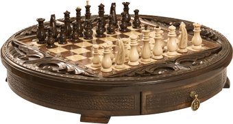 Шахматы Haleyan Круг Света kh165-5 (в ларце)