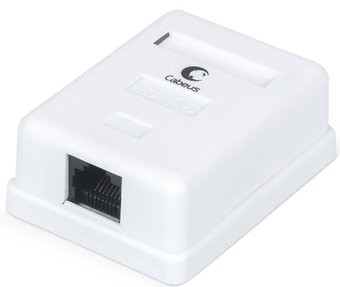Розетка компьютерная Cabeus WS-8P8C-Cat.6-1