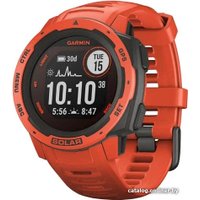Умные часы Garmin Instinct Solar (красное пламя)