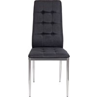 Стул AksHome Sky (темно-серая ткань Seattle 007/хром)