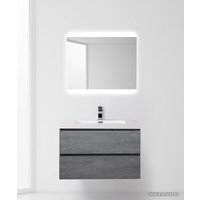  BelBagno Тумба под умывальник Luce-800-2C-SO-SCM (stucco cemento)