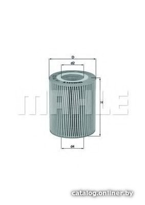 

Масляный фильтр Mahle Knecht OX776D