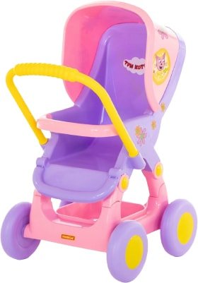 Коляска для кукол Полесье прогулочная Три кота №1 71453