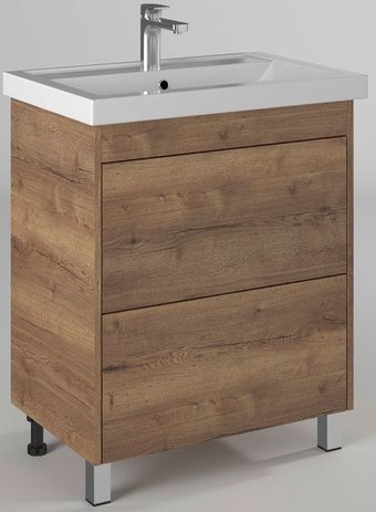 Briz Тумба с умывальником Риччи 70 360 03-08070-06 00 ВЕЛ (дуб веллингтон табак)