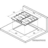 Варочная панель KUPPERSBERG FGC 63 B