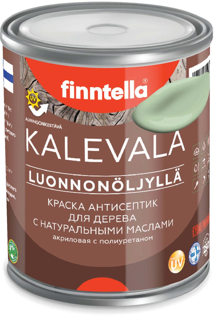 Краска Finntella Kalevala Omena F-13-1-1-FL027 0.9 л (зеленый)