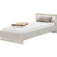 Кровать Тащи в дом Гармония КР603 90х200 (крафт серый/крафт белый)
