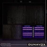 Винный шкаф Dunavox DAU-39.121DB