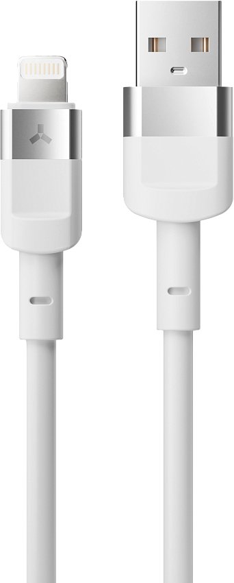 

Кабель AccesStyle AL24-T100 USB Type-A - Lightning (1 м, белый)