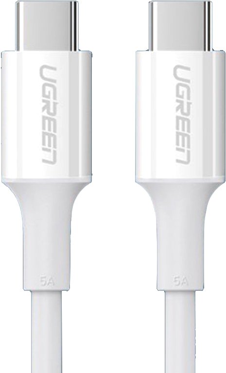 

Кабель Ugreen US300 60551 USB Type-C - USB Type-C (1 м, белый)