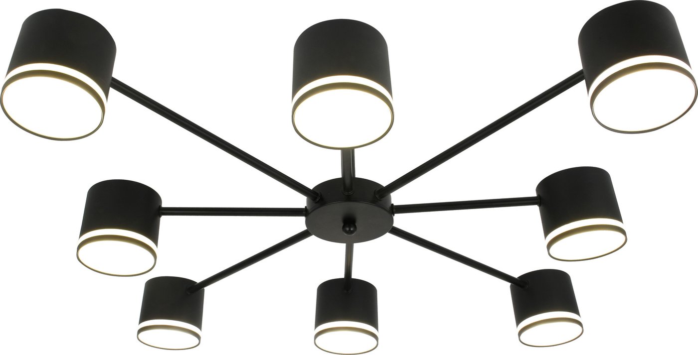 

Припотолочная люстра Mirastyle XL-60350/8 BK