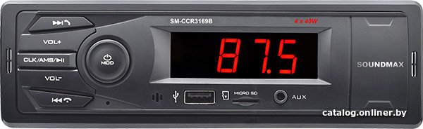 USB-магнитола Soundmax SM-CCR3169B