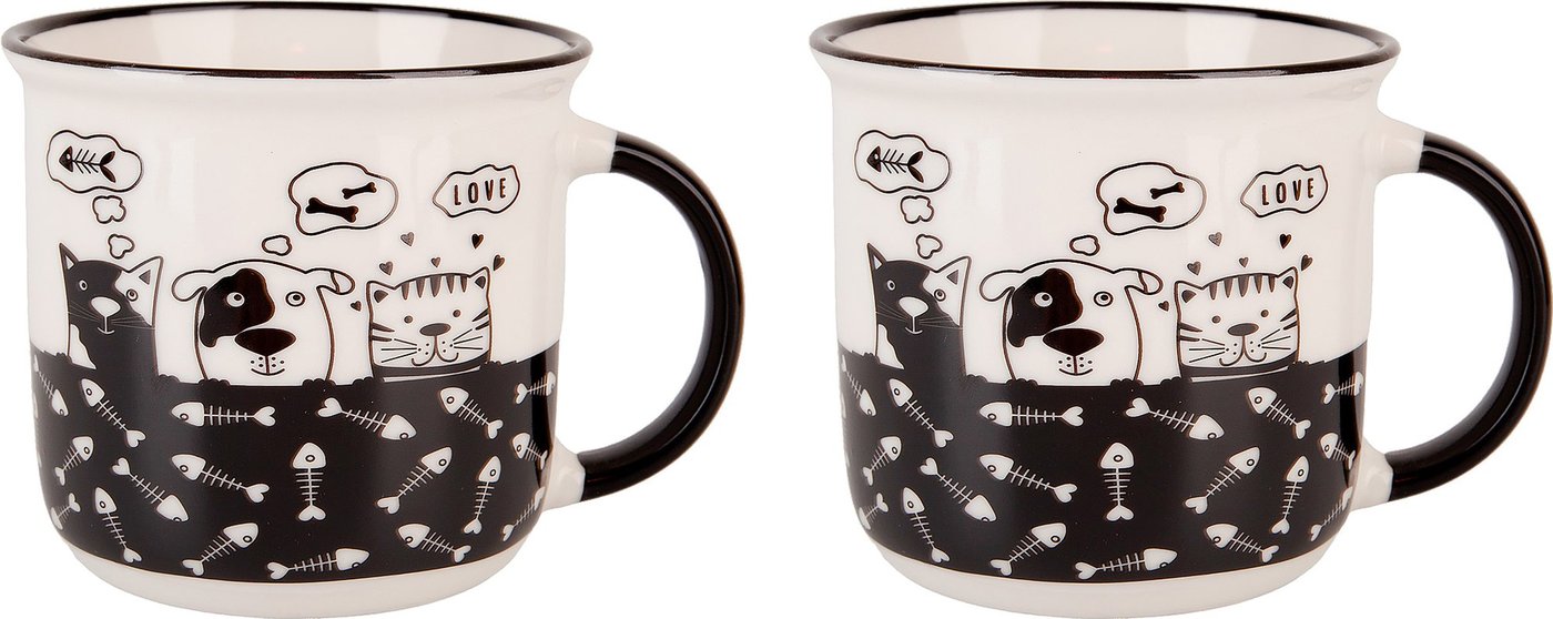 

Набор кружек Nouvelle Сat&dog 1360048-2-Н2 (2шт)