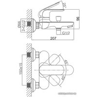 Смеситель D&K DA1023201