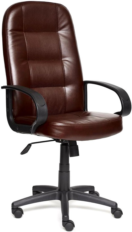 

Офисное кресло TetChair Devon (иск. кожа, темно-коричневый/перфорированный)