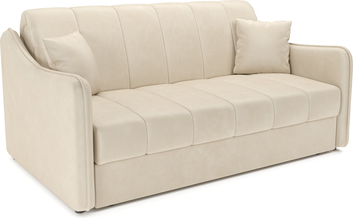 

Диван Мебель-АРС аккордеон Давос НПБ 140x200 см M2-113-4 (бархат бежевый Star Velvet 6 Light Beige)