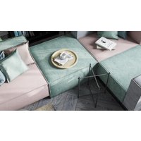 Журнальный столик Калифорния мебель Кнуд (дуб санремо/черный)