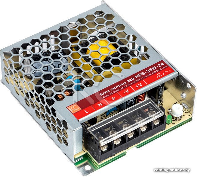 Блок питания на DIN-рейку КС MPS-35W-24V