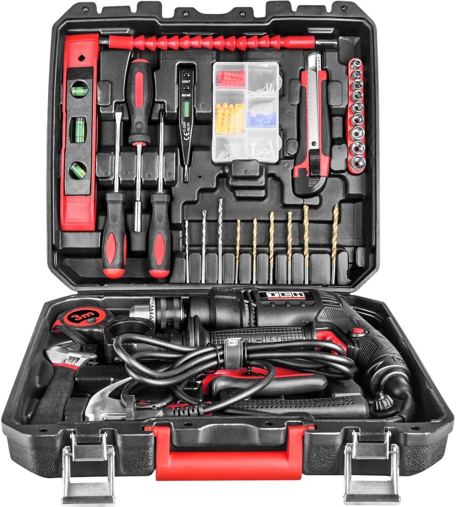 

Ударная дрель TEH TD1307AX (кейс)