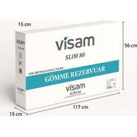 Унитаз подвесной Berges Wasserhaus Ventas Rimless + Visam Slim 525 EX-043308 (с сиденьем)