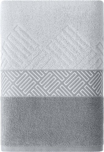 Полотенце Verossa МХ45 50x90 Estetica 3 790221 (серый/светло-серый)