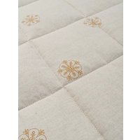 Одеяло Лен наш Лен/овечья шерсть Евро 208840 (200x220, бежевый)