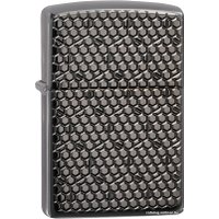 Зажигалка Zippo 49021 Armor Black Ice Hexagon Design