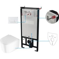 Унитаз подвесной Deante Jasmin CDJA6ZPW