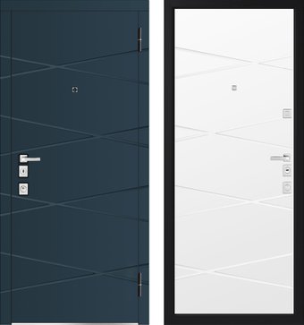 Металлическая дверь Металюкс Милано М1104/17 E (sicurezza basic)