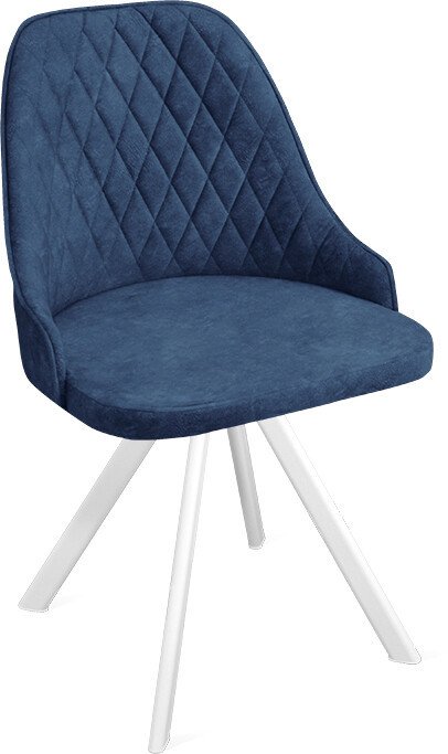 

Стул Трия Гранд К2 (белый матовый/микровелюр Wellmart Blue)