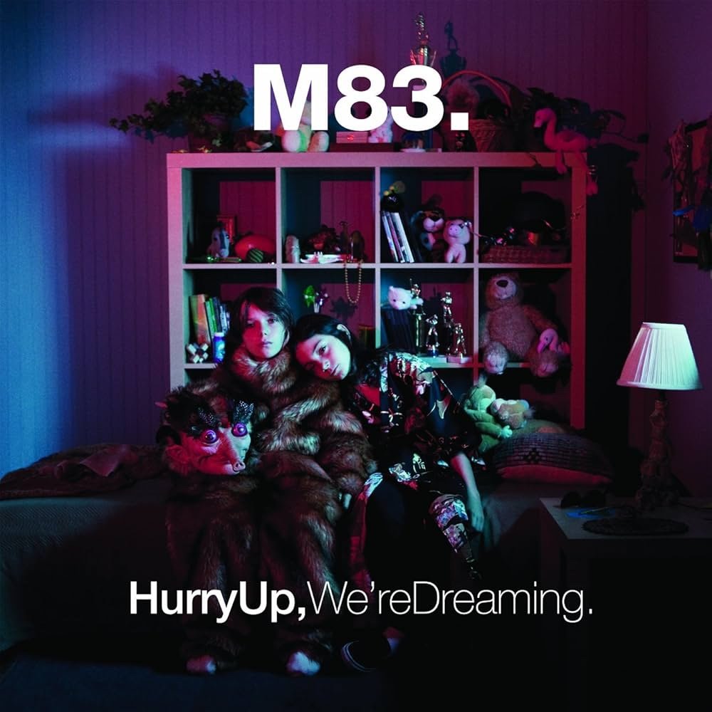 Виниловая пластинка M83 - Hurry Up, We're Dreaming. (розовый/синий винил)