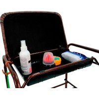 Полка для обуви ЗМИ Альфа 33 с сиденьем и ящиком ПДО А33СЯ (медный антик)