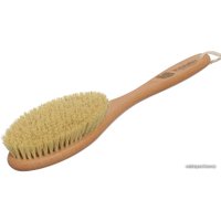 Щетка Kristaller На ручке для сухого массажа (215 пучков, натуральное волокно тампико)