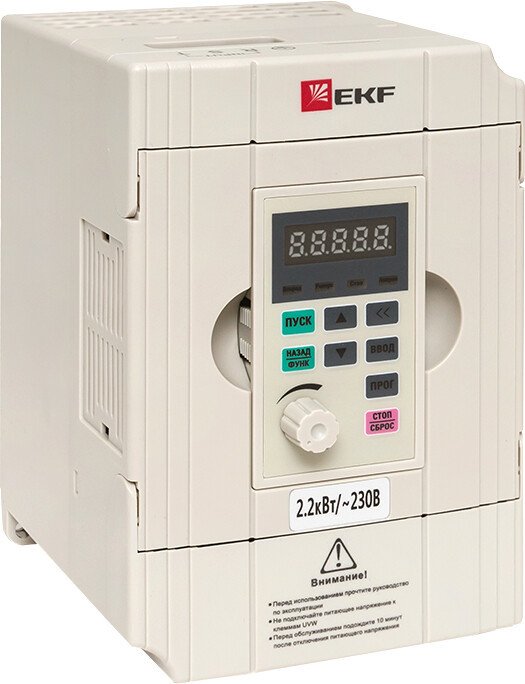 

Частотный преобразователь EKF PROxima VT100-2R2-1B