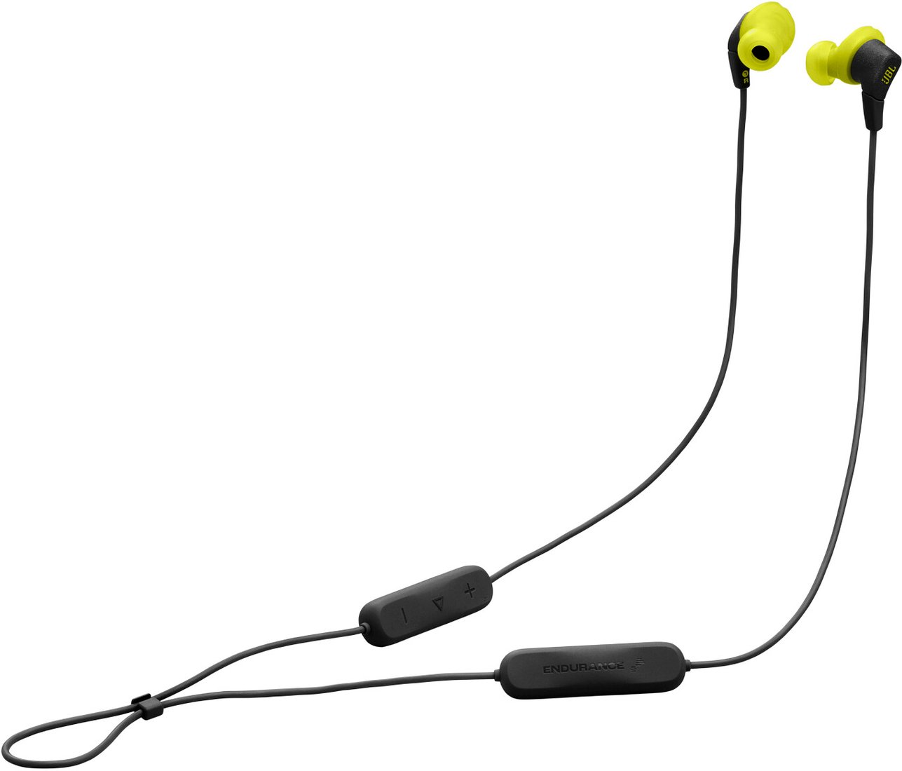 Наушники JBL Endurance Run 3 Wireless (черный/лаймовый)