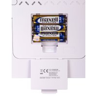 Настенные часы Bresser MyTime Meteotime LCD (белый)