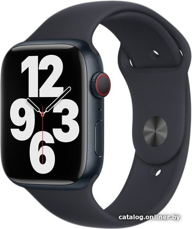 Ремешок Apple Sport Band Demo 3J606 (45 мм, темная ночь, размер R)