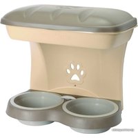 Двойная миска Camon C010/A (бежевый)