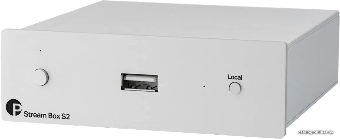 Сетевой проигрыватель Pro-Ject Stream Box S2 (серебристый)