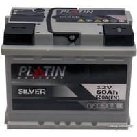 Автомобильный аккумулятор Platin Silver R+ (60 А·ч)