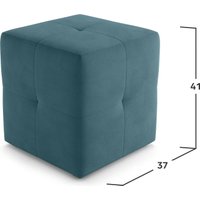 Пуфик Mio Tesoro 134 (синий Valencia 40)