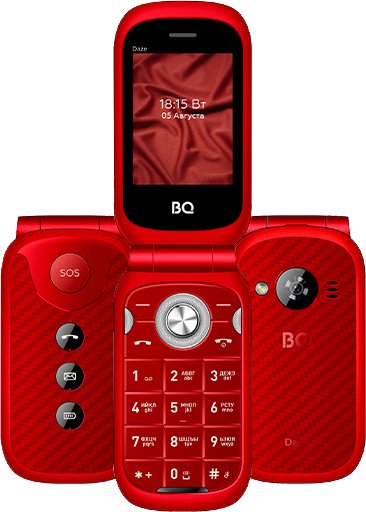 

Телефон BQ BQ-2451 Daze (красный)