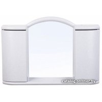  Berossi Шкаф с зеркалом Argo (белый мрамор)