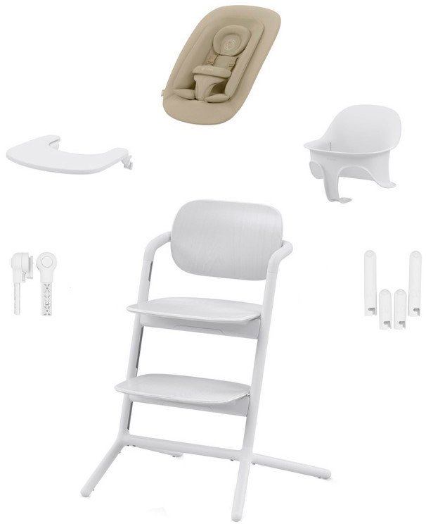 

Трансформер Cybex Lemo 4 в 1 Set (all white)