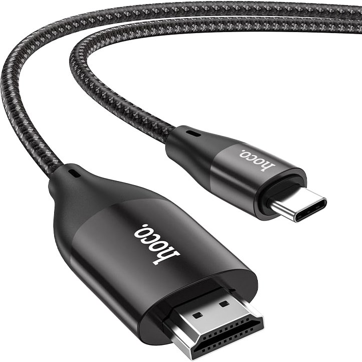 

Кабель Hoco UA16 USB Type-C - HDMI (2 м, черный)