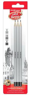

Набор простых карандашей Erich Krause ArtBerry 45390 (3 шт)
