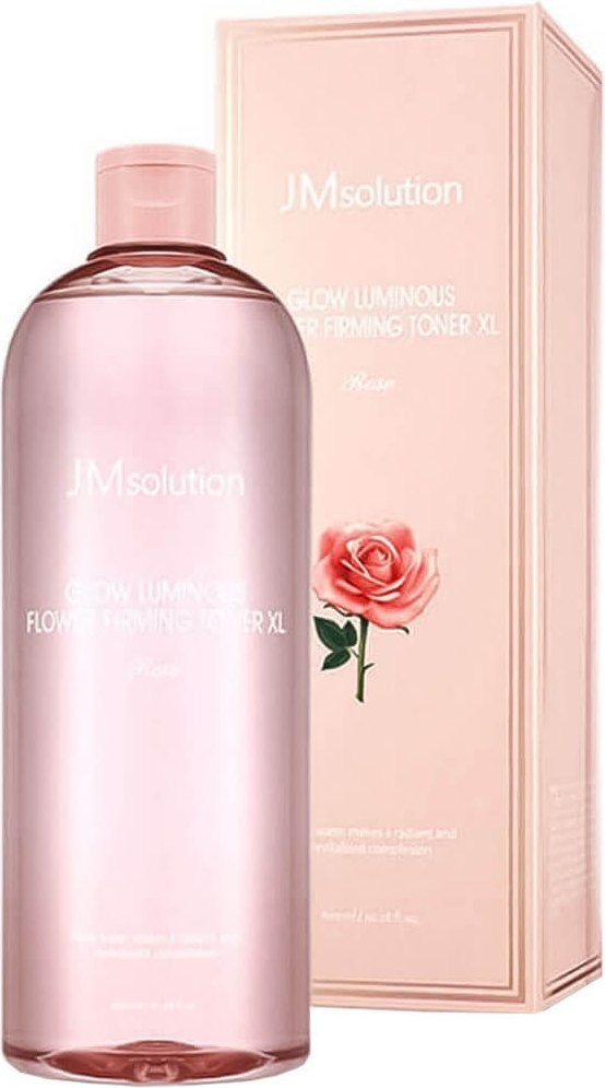 JMsolution Glow Luminous Flower Firming Toner XL Rose (600мл)