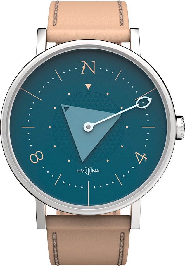 

Наручные часы со сменной частью HVILINA Narbut Mechanical Storm Blue
