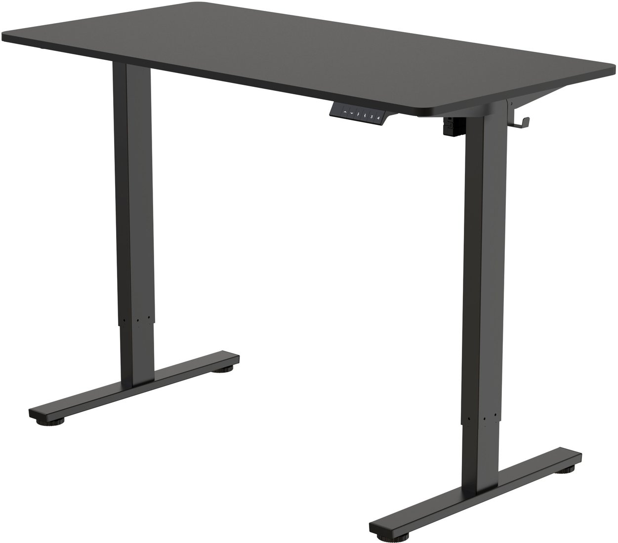 Стол с регулировкой высоты Smartstol Optimal 120x80 (черный/черный)